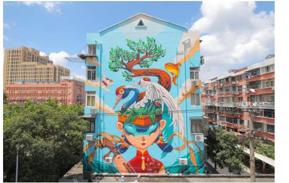 马来西亚艺术家Kenji献城市彩绘 携手立邦「为